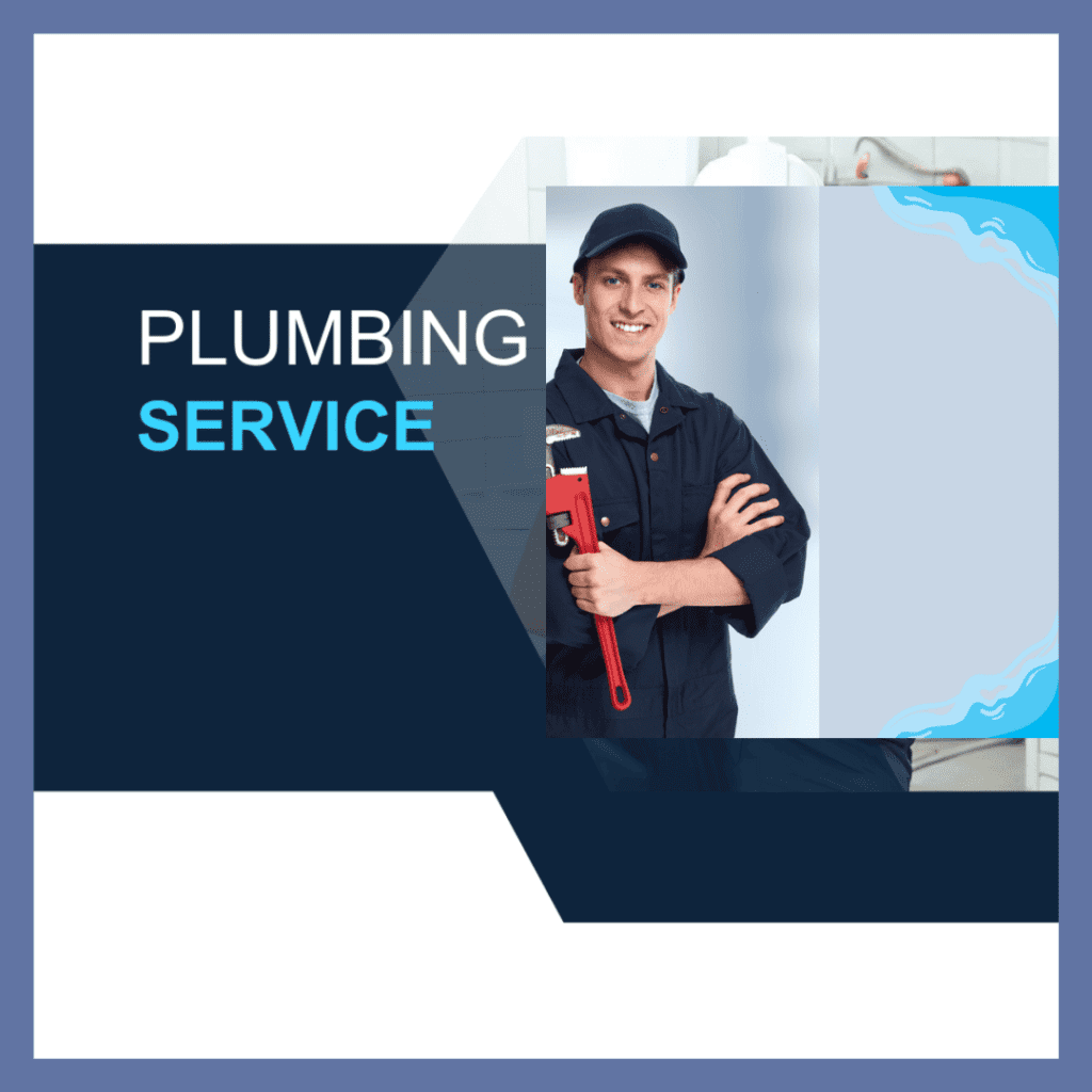 Plumbing service professional holding a wrench, emphasizing eco-friendly plumbing solutions for water conservation.