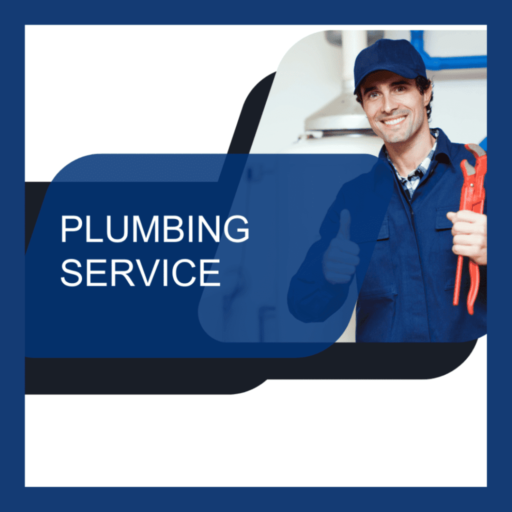 Plumbing service professional giving a thumbs up, holding plumbing tools, emphasizing expertise in detecting and fixing slab leaks.