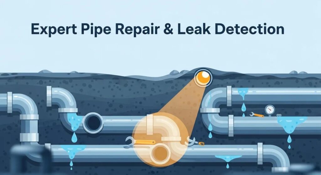 Expert Pipe Repair & Leak Detection
