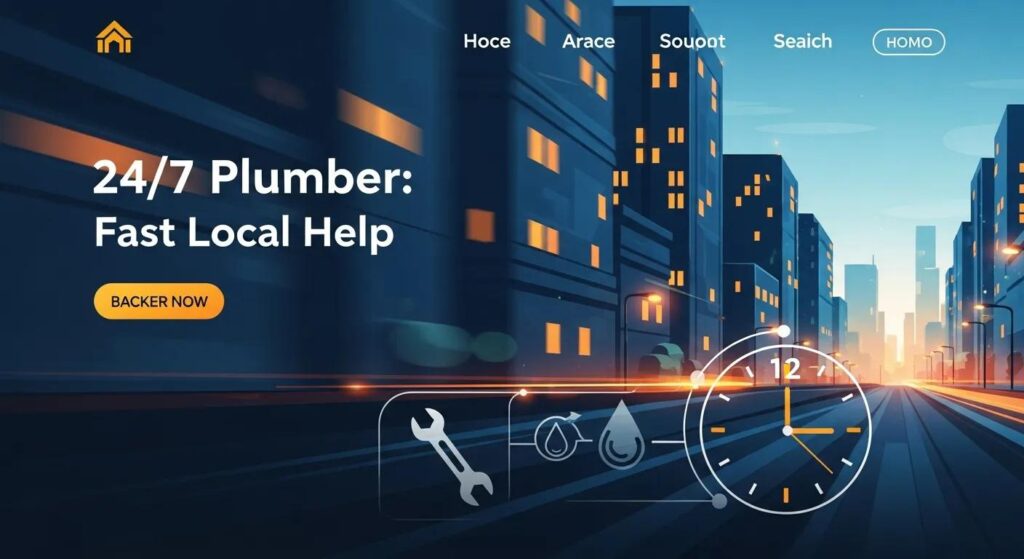 24/7 Plumber: Fast Local Help